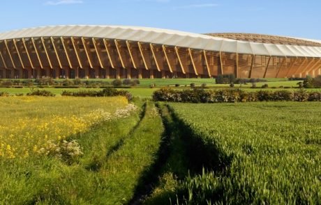 Le premier stade de football européen en bois va être construit au Royaume-Uni