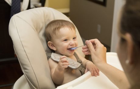 Babies given solid food at 3 months sleep better